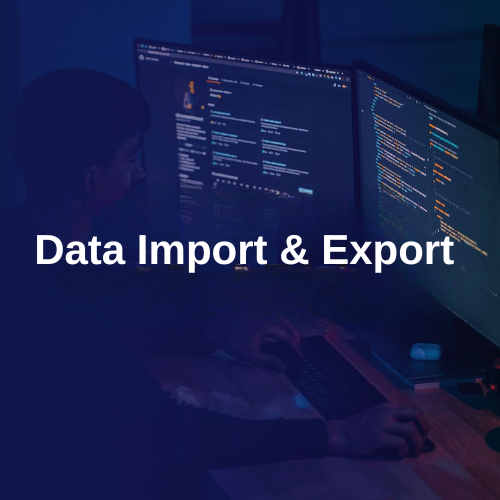 Data Import & Export